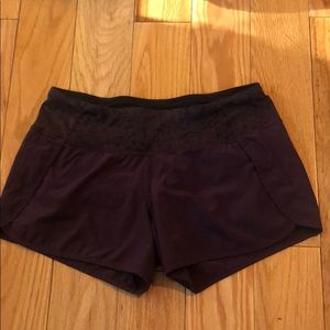 Lululemon workout shorts